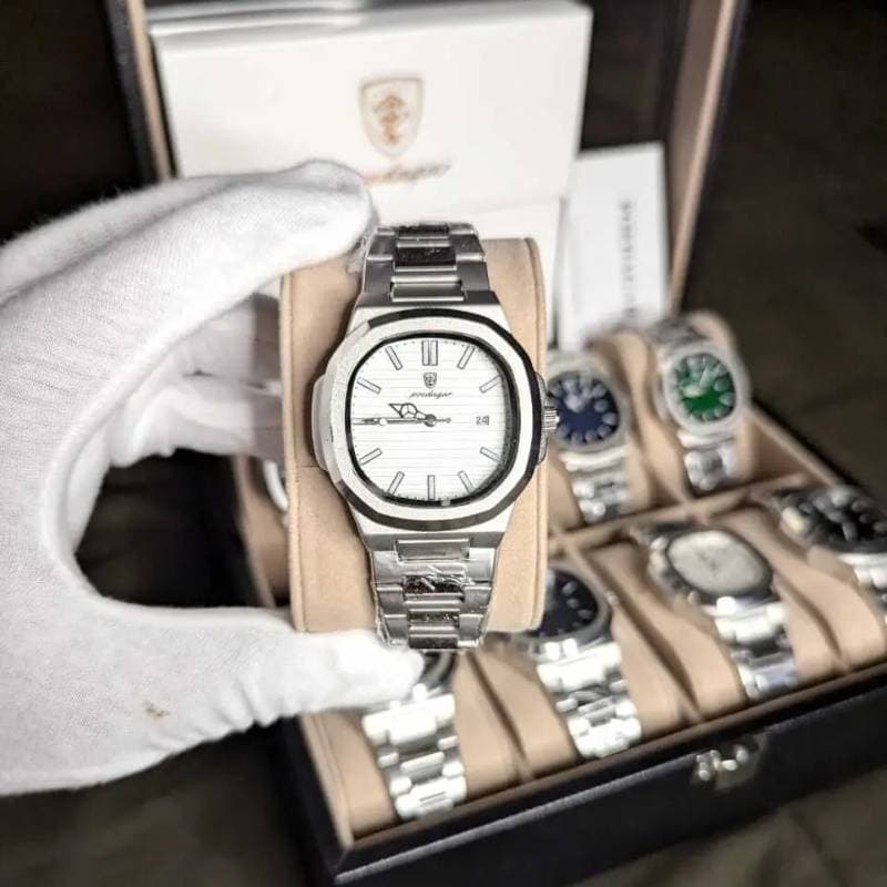 Poedagar Watch(Silver White22) thumbnail 2