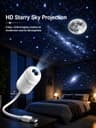 Galaxy Projector Night Light with  Sliding Projection Films (২ বছরে গ্যারান্টি)