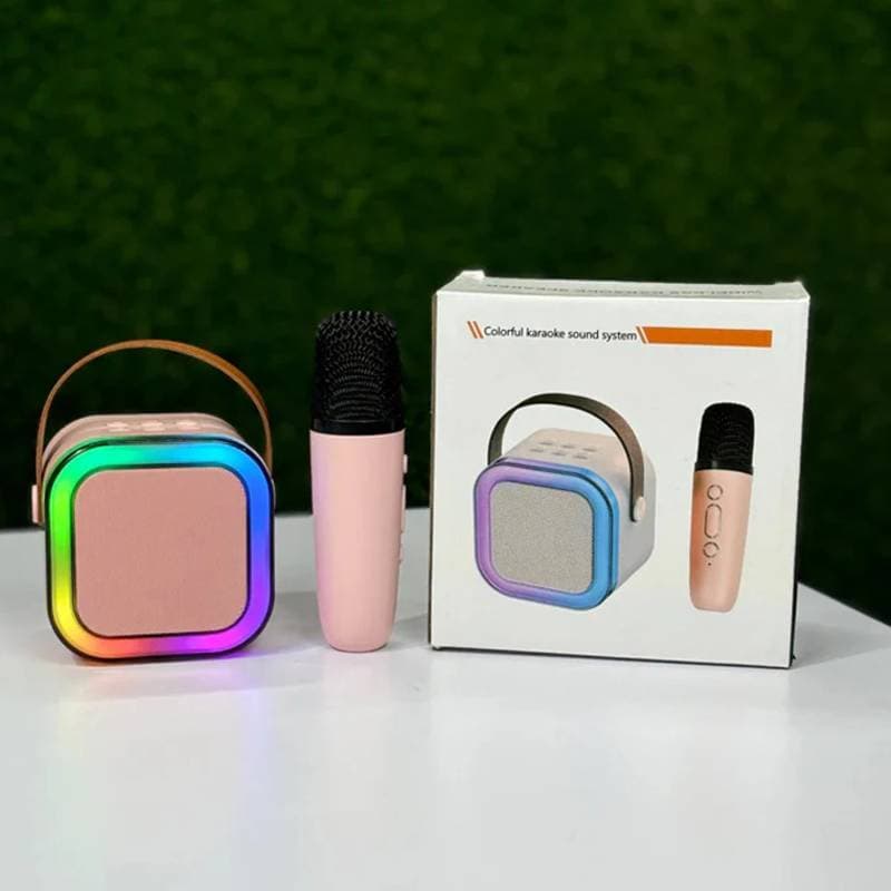 K12 Portable Karaoke Speaker With Wireless Microphone