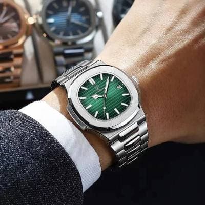 Poedagar Watch(Silver Green33) thumbnail 2