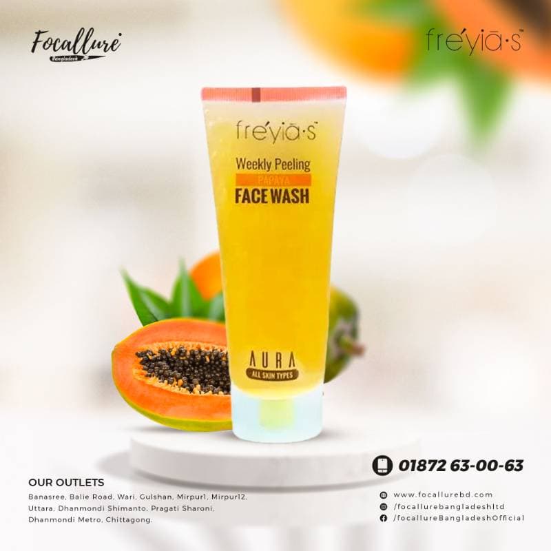 Weekly Pelleing Papaya Face Wash