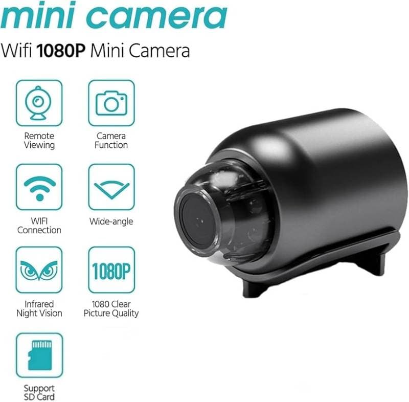MINI WIFI CAMERA RECHARGABLE FULL HD CCTV CAM thumbnail 3