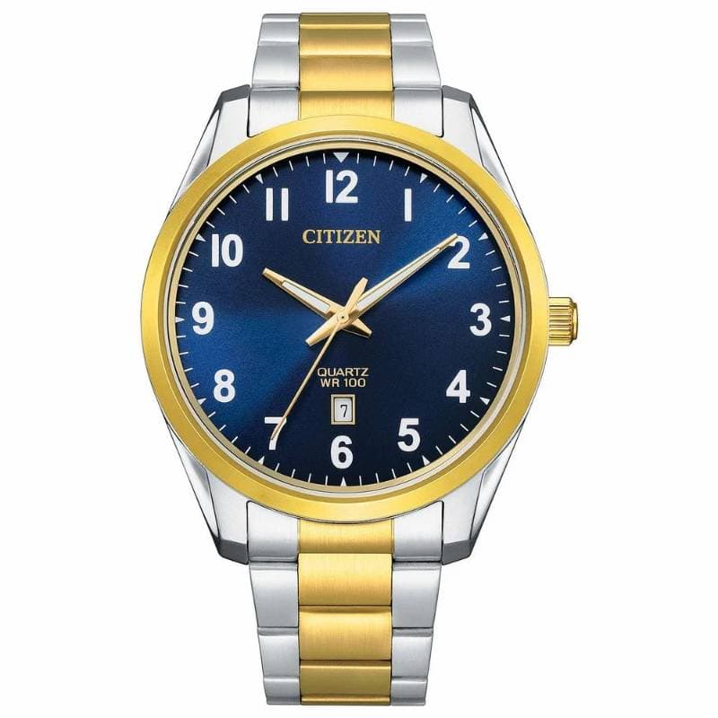 Citizen Luxury Watch(Blue ) ১বছর গ্যারান্টি thumbnail 3