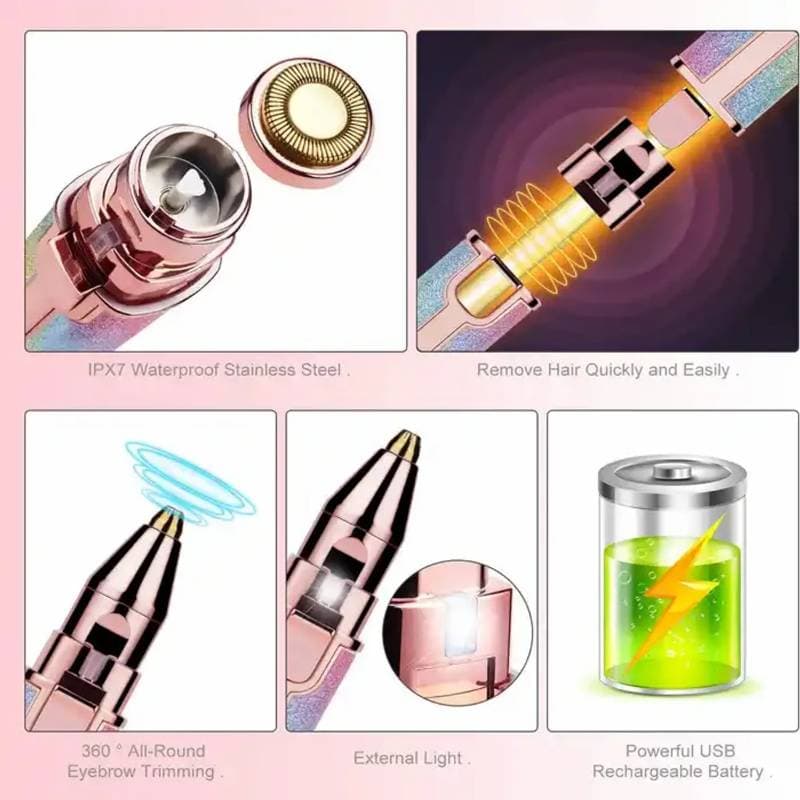 EYEBROW TRIMMER AND SHAVER thumbnail 3