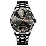 Binbon Luxury Watch (full black44) (১বছর গ্যারান্টি) thumbnail 3