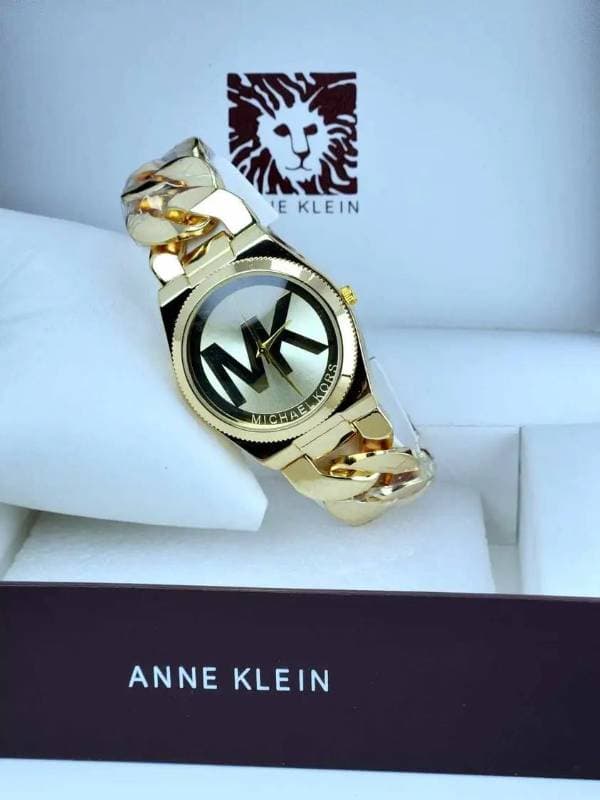 Mk Watch for Women Luxury fashion (still and golden ১বছর গ্যারান্টি) thumbnail 3