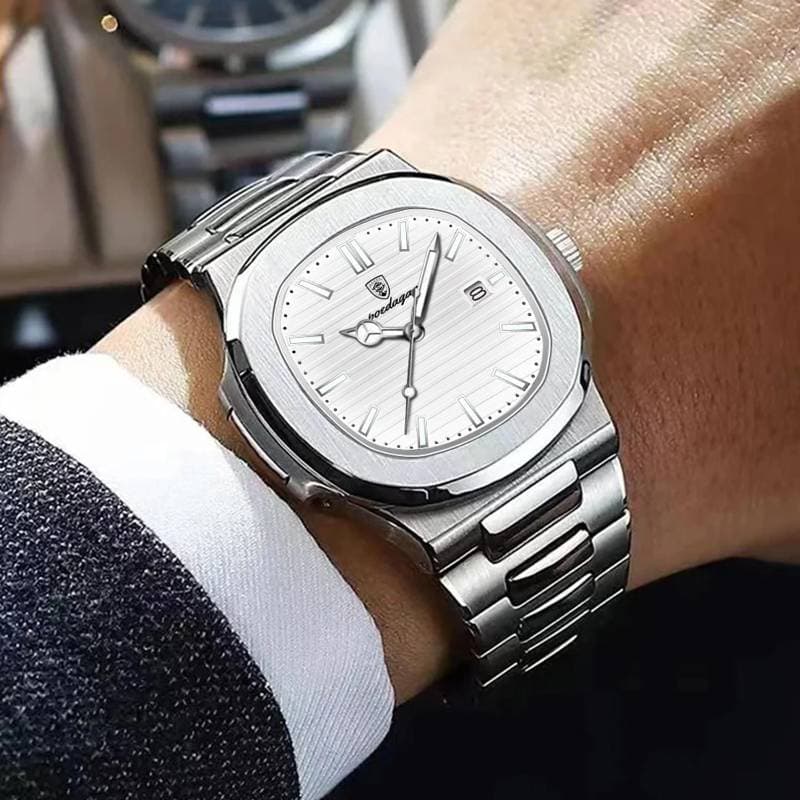 Poedagar 613 Luxury Watch (White color ১বছর গ্যারান্টি) thumbnail 3