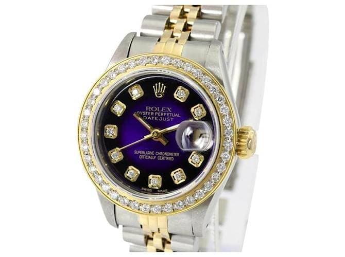 Ro-lex Diamonds Watch Blue dail(১বছর গ্যারান্টি) thumbnail 2
