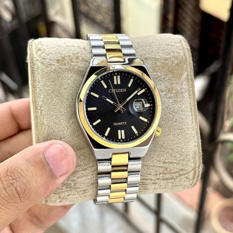 Citizen Luxury Watch(Black color ) ১বছর গ্যারান্টি thumbnail 3
