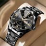 Binbon Luxury Watch (full black44) (১বছর গ্যারান্টি)