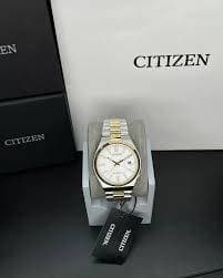 Citizen Luxury Watch(White color) ১বছর গ্যারান্টি thumbnail 3