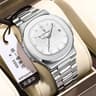 Poedagar 613 Luxury Watch (White color ১বছর গ্যারান্টি)