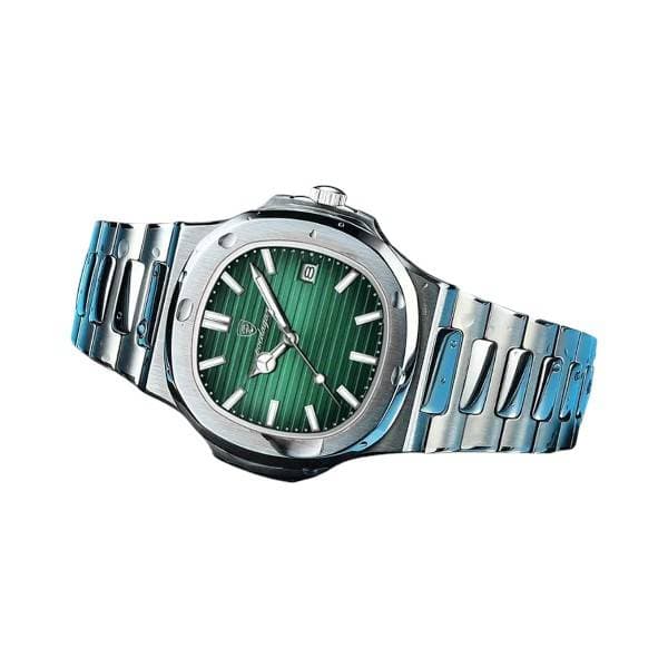 Poedagar 613 Luxury Watch (green colour ১বছর গ্যারান্টি) thumbnail 2