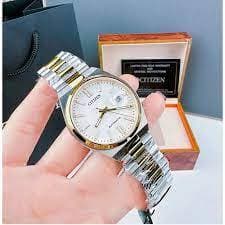 Citizen Luxury Watch(White color) ১বছর গ্যারান্টি thumbnail 2