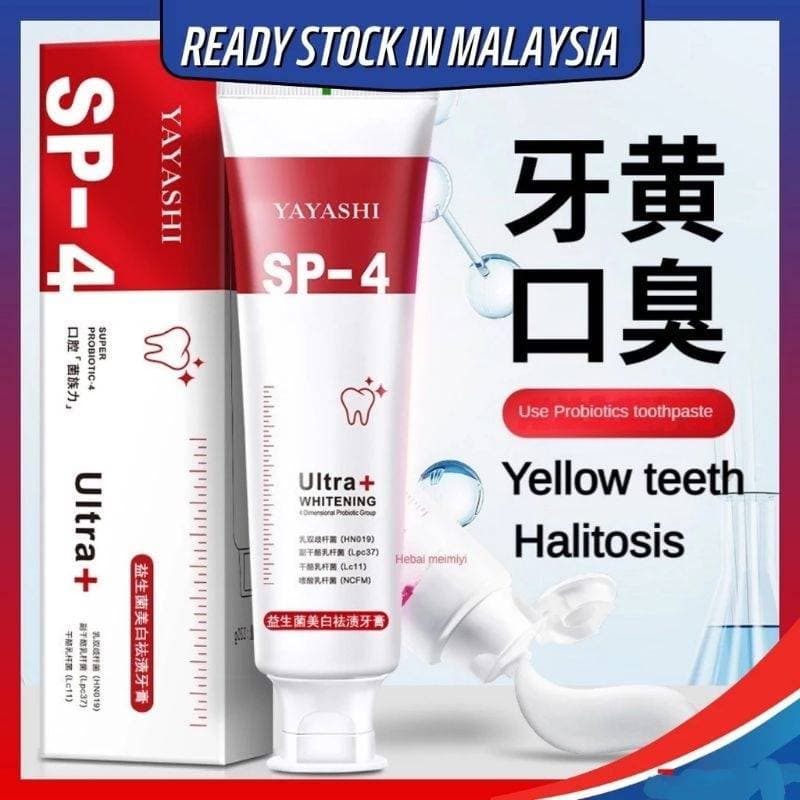 SP-4 Probiotic Whitening Stain Removal Toothpaste thumbnail 3