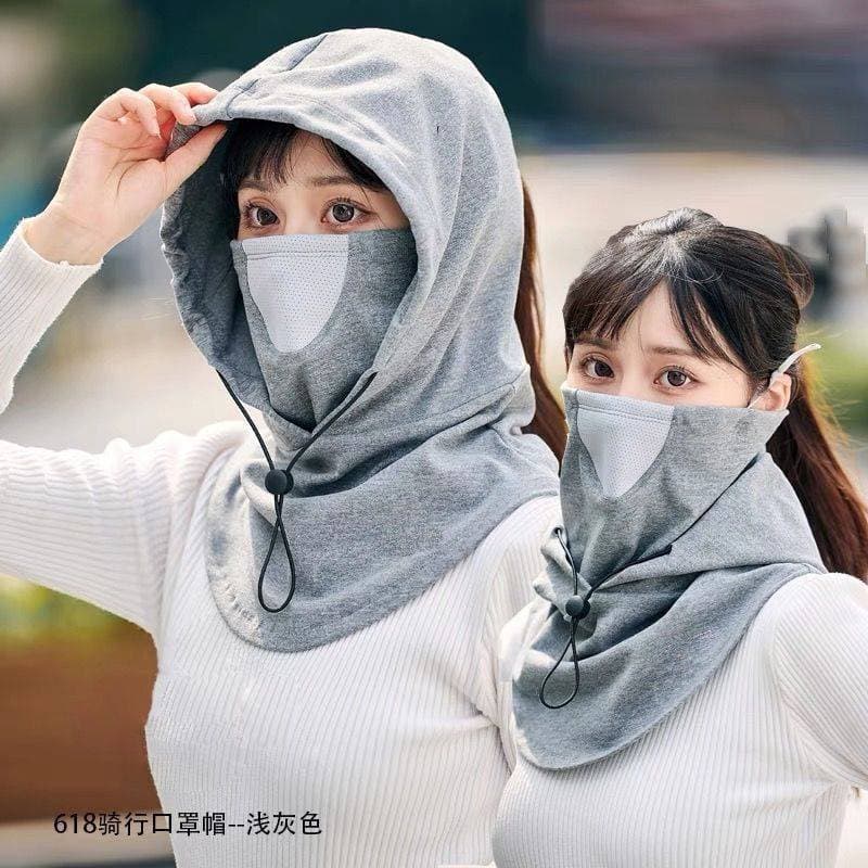 Windproof Full Face Mask (Gray চায়না) thumbnail 2