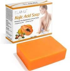 PCS Papaya Elaimei Kojic Acid Soap for Face & Body 100g