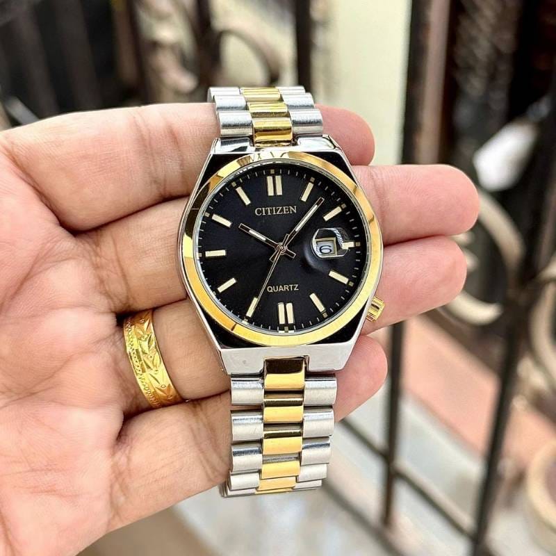 Citizen Luxury Watch(Black color ) ১বছর গ্যারান্টি